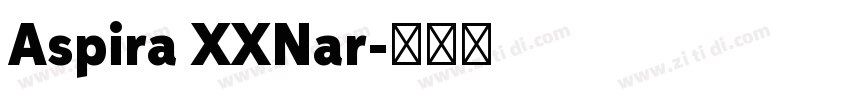 Aspira XXNar字体转换